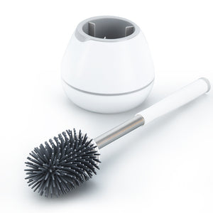 Portable Toilet Brush With Soft Bristles